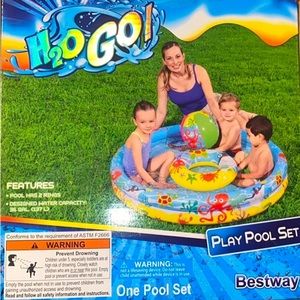 H2O GO play pool set for ages 2+